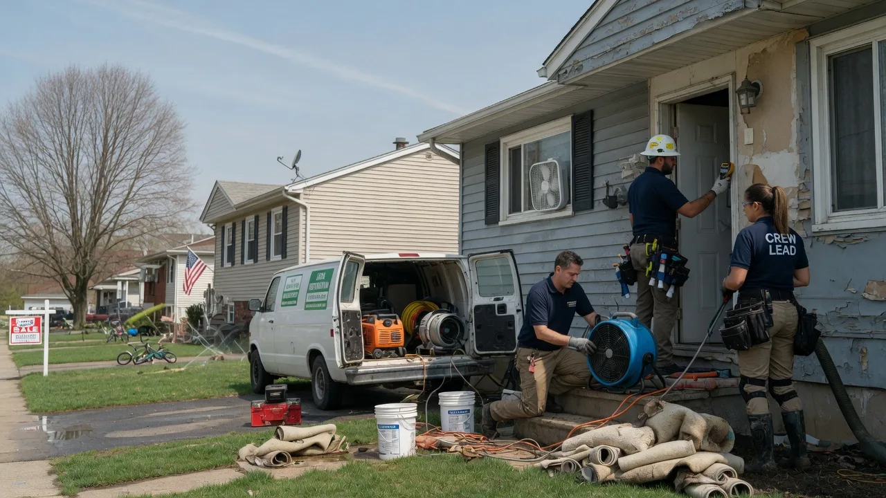 Flood Cleanup in Rouseville, PA near me